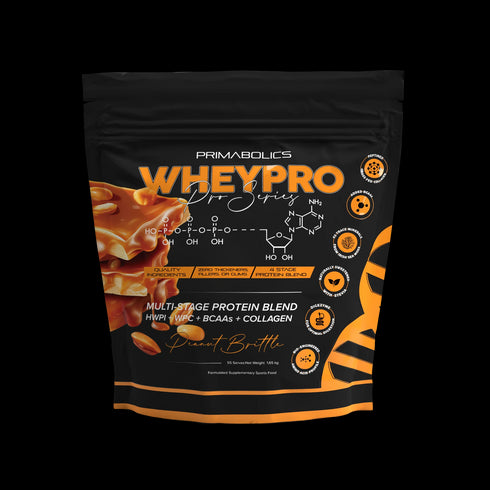Whey Pro Peanut Brittle 1.65kg Bag-Primabolics-Matakana Pharmacy
